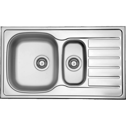 Кухонная мойка TopZero HYP860.500.15GT8K, нержавеющая сталь
